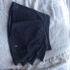 Donna joe polka dot tennis skirt